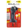 Ledlenser SW3R COB LED žibintuvėlis su magnetiniu pagrindu, 320 lm, įkraunamas per USB-C, IP54, 180° pasukama galvute, kišenine segtuku, juodas