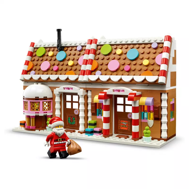 LEGO 40809 Kalėdinis meduolinis namelis – statybinių kaladėlių rinkinys (136 dalių, nuo 7 metų)