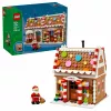 LEGO 40809 Kalėdinis meduolinis namelis – statybinių kaladėlių rinkinys (136 dalių, nuo 7 metų)