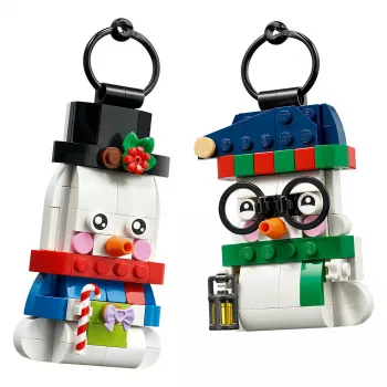 LEGO 40812 Sezoniniai Sniego Seniai Kalėdų Dekoro Konstruktorius (153 detalės) | ITwork.lt