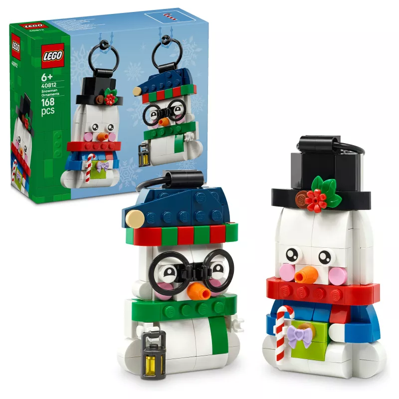 LEGO 40812 Sezoniniai Sniego Seniai Kalėdų Dekoro Konstruktorius (153 detalės) | ITwork.lt