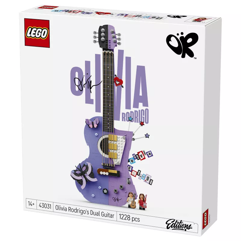 LEGO 43031 Bricks Editions Music Olivia Rodrigo dviguba gitara | ITwork.lt