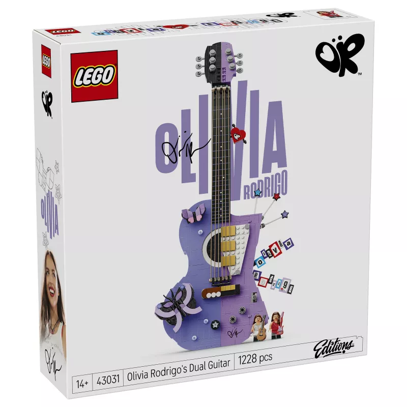 LEGO 43031 Bricks Editions Music Olivia Rodrigo dviguba gitara | ITwork.lt