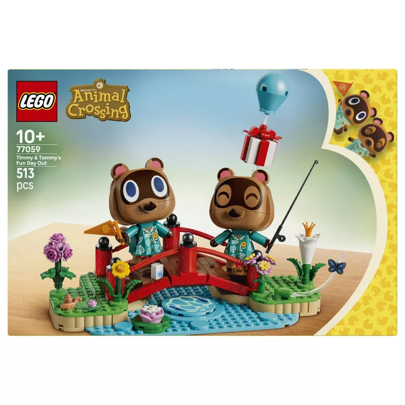 LEGO Animal Crossing Timmy & Tommy's Fun Day Out 77059 Konstruktoriaus rinkinys