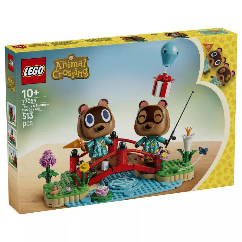 LEGO Animal Crossing Timmy & Tommy's Fun Day Out 77059 Konstruktoriaus rinkinys