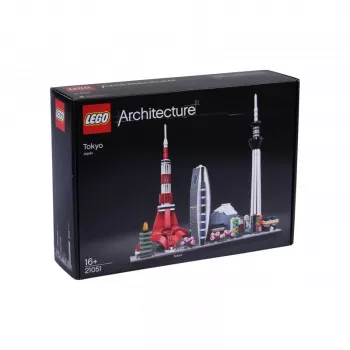 LEGO Architecture Tokijas (21051) Statybos Rinkinys, 547 Dalys