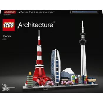 LEGO Architecture Tokijas (21051) Statybos Rinkinys, 547 Dalys