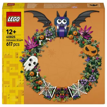 LEGO Bricks Iconic 40825 Kalėdinis vainikas – statybos rinkinys (173 detalės, nuo 8 metų)
