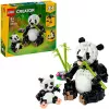 LEGO Creator Laukiniai gyvūnai 3-in-1 konstravimo kaladėlių rinkinys (1171 vnt.)