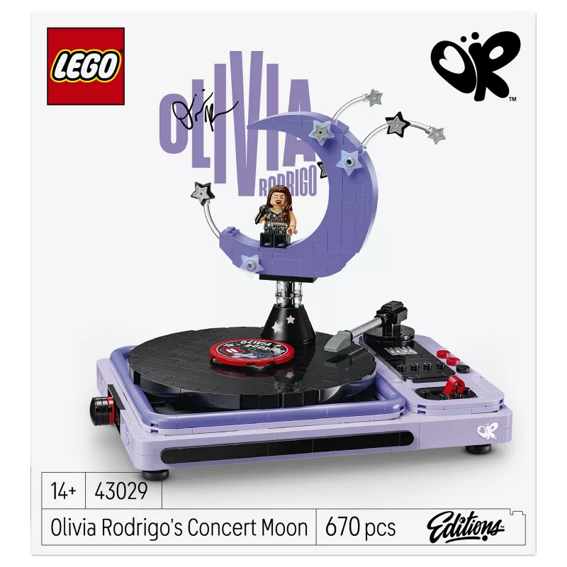 LEGO Disney Olivia Rodrigo koncerto mėnulis 43029 statybos rinkinys (174 detalės, nuo 6 metų)