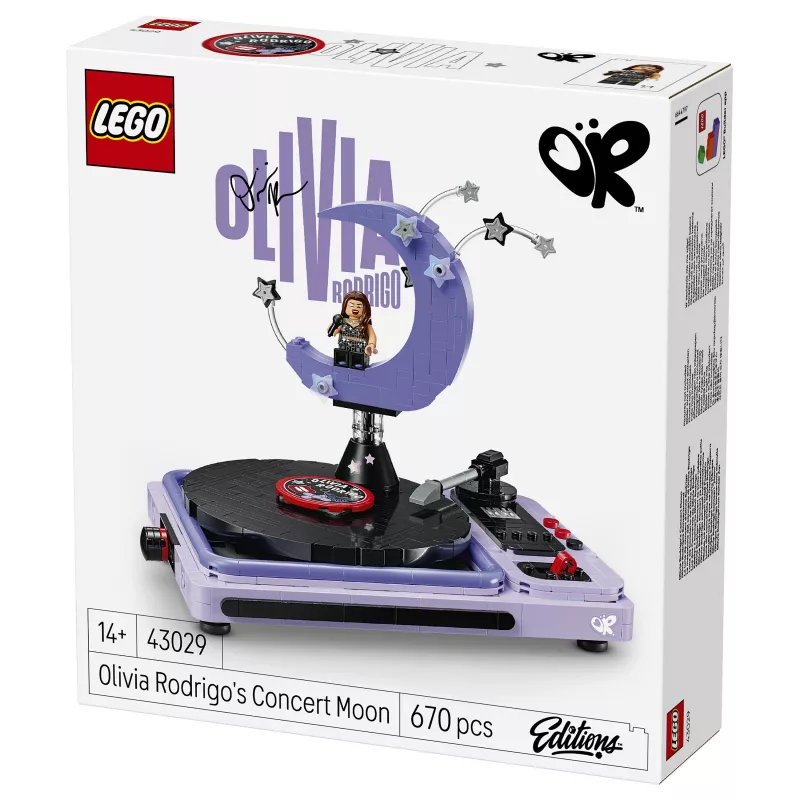 LEGO Disney Olivia Rodrigo koncerto mėnulis 43029 statybos rinkinys (174 detalės, nuo 6 metų)