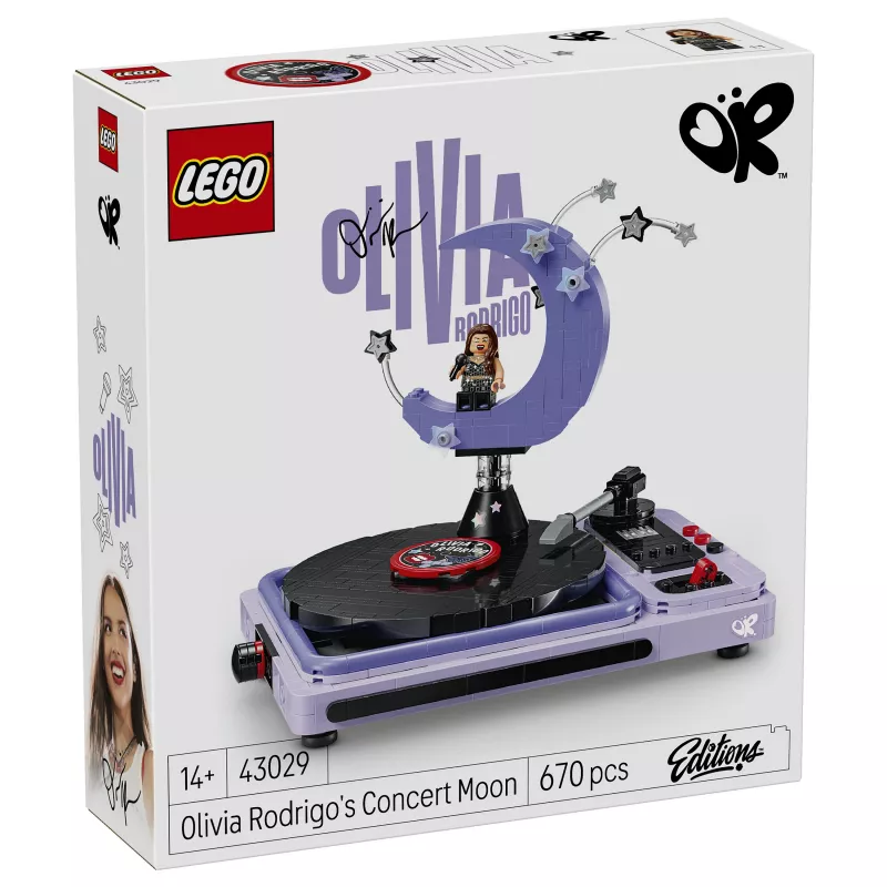 LEGO Disney Olivia Rodrigo koncerto mėnulis 43029 statybos rinkinys (174 detalės, nuo 6 metų)