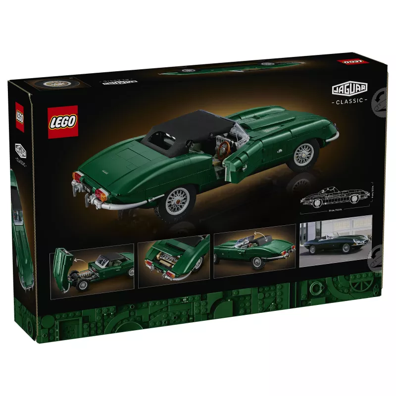 LEGO Icons 11381 Jaguar E-Type konstravimo rinkinys (1458 detalės)