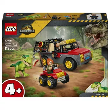 LEGO Jurassic World 77978 Jaunojo T. rekso transportavimo sunkvežimis