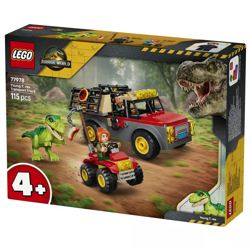LEGO Jurassic World 77978 Jaunojo T. rekso transportavimo sunkvežimis