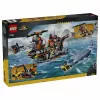LEGO Jurassic World 77983 Mosasaurus Dinosaur Boat Attack (280 dalių, 3 minifigūrėlės, nuo 7 metų)