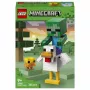 LEGO Minecraft 21582 Viščiukų Jockey Statybos Rinkinys