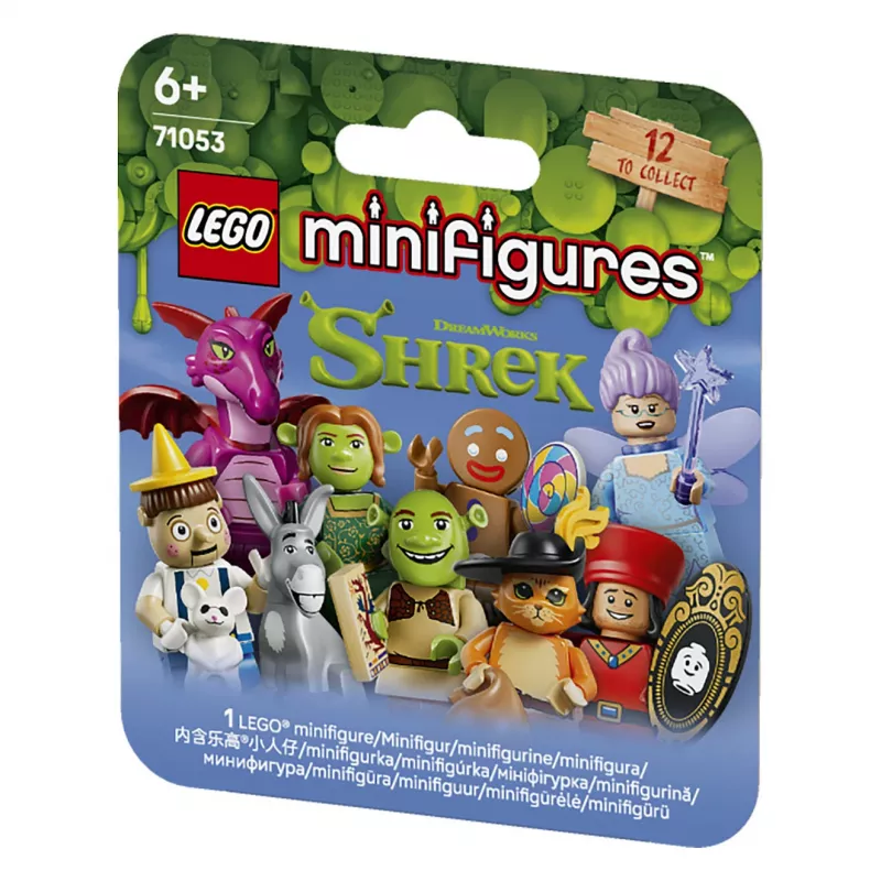 LEGO Minifigūrėlės 71053 Šrekas Serija (1 atsitiktinė minifigūrėlė) Blind Bag