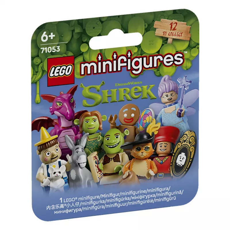 LEGO Minifigūrėlės 71053 Šrekas Serija (1 atsitiktinė minifigūrėlė) Blind Bag