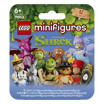 LEGO Minifigūrėlės 71053 Šrekas Serija (1 atsitiktinė minifigūrėlė) Blind Bag