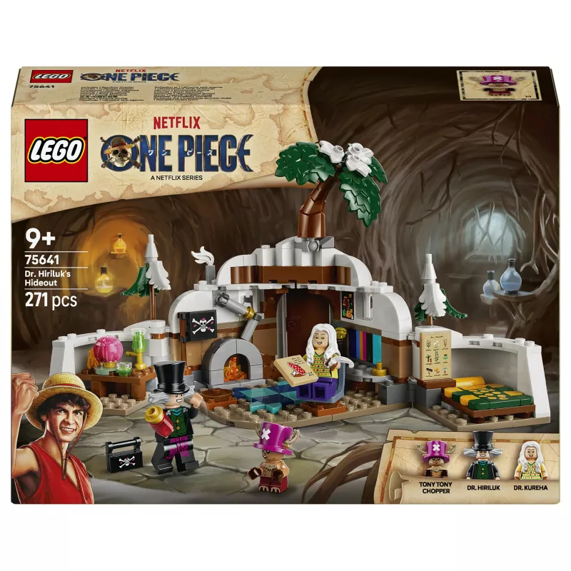 LEGO One Piece 75641 Dr. Hiluluk's slėptuvės statybos rinkinys