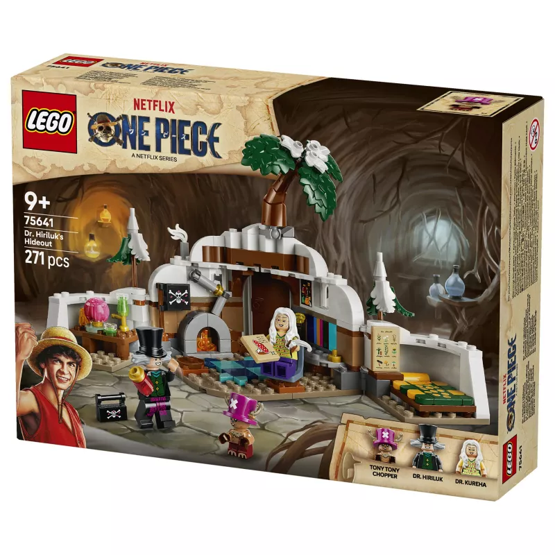 LEGO One Piece 75641 Dr. Hiluluk's slėptuvės statybos rinkinys