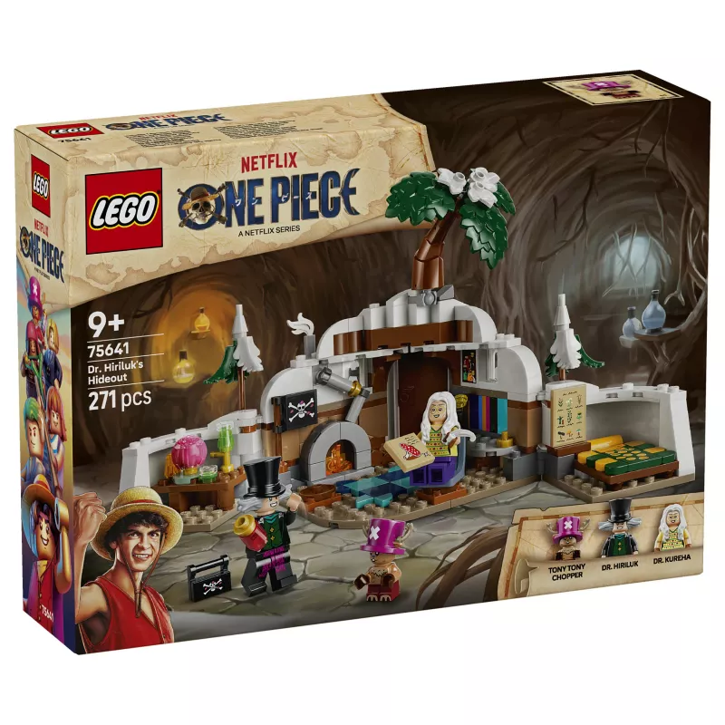 LEGO One Piece 75641 Dr. Hiluluk's slėptuvės statybos rinkinys