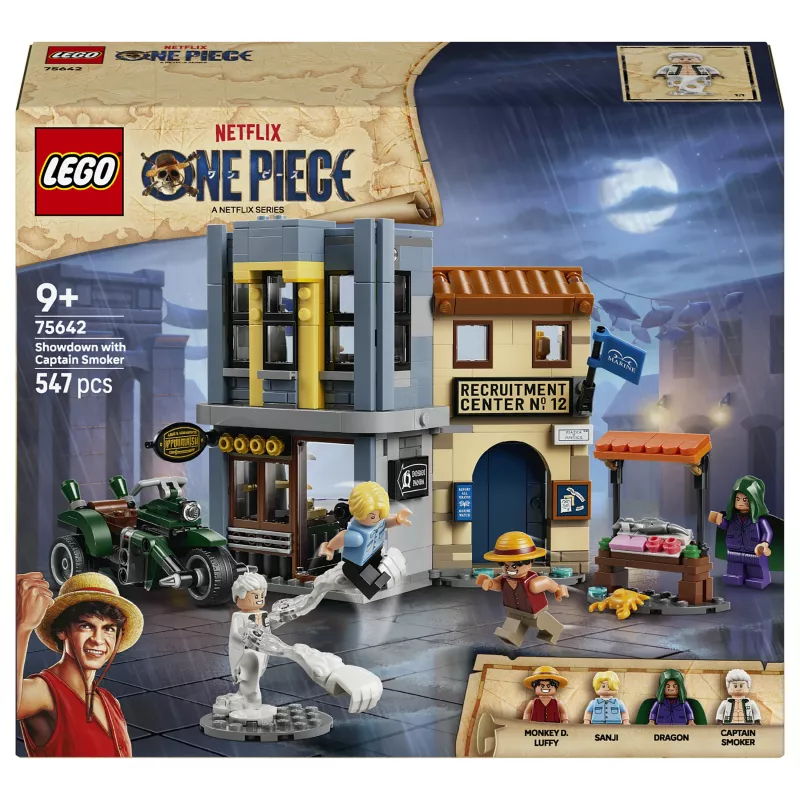 LEGO One Piece 75642 „Showdown with Captain Smoker“ statybinis rinkinys