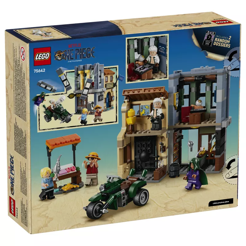 LEGO One Piece 75642 „Showdown with Captain Smoker“ statybinis rinkinys