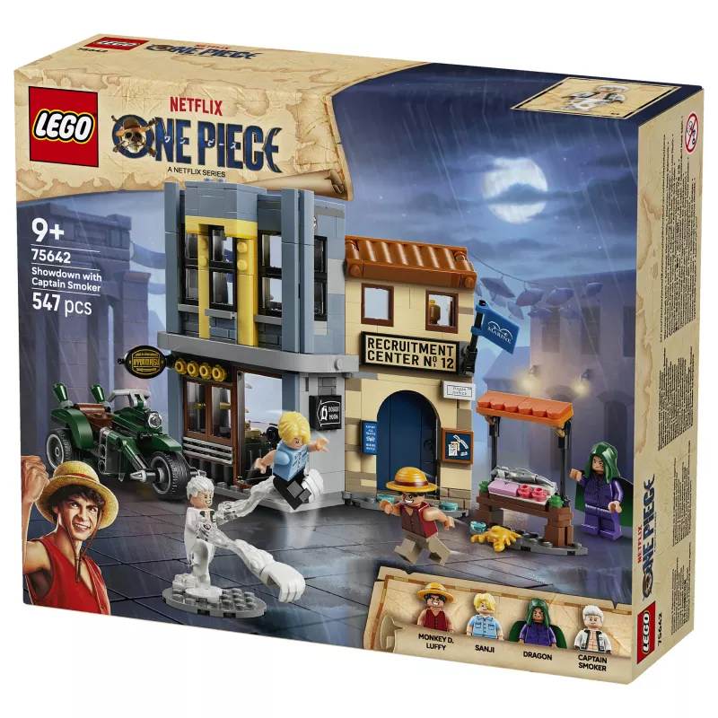 LEGO One Piece 75642 „Showdown with Captain Smoker“ statybinis rinkinys