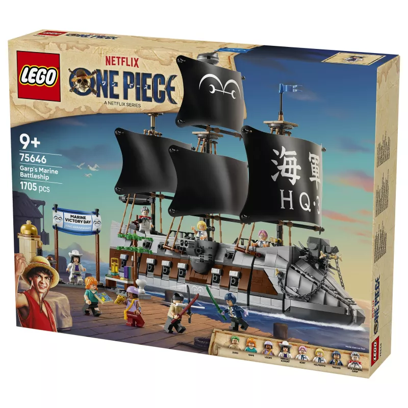 LEGO One Piece 75646 Garpo karinis laivas – statybos rinkinys