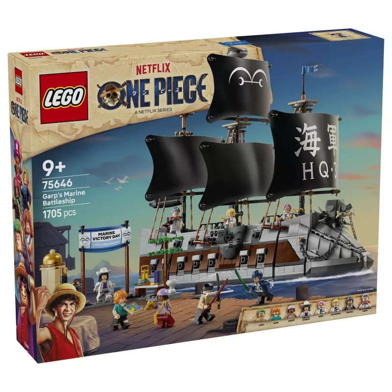 LEGO One Piece 75646 Garpo karinis laivas – statybos rinkinys