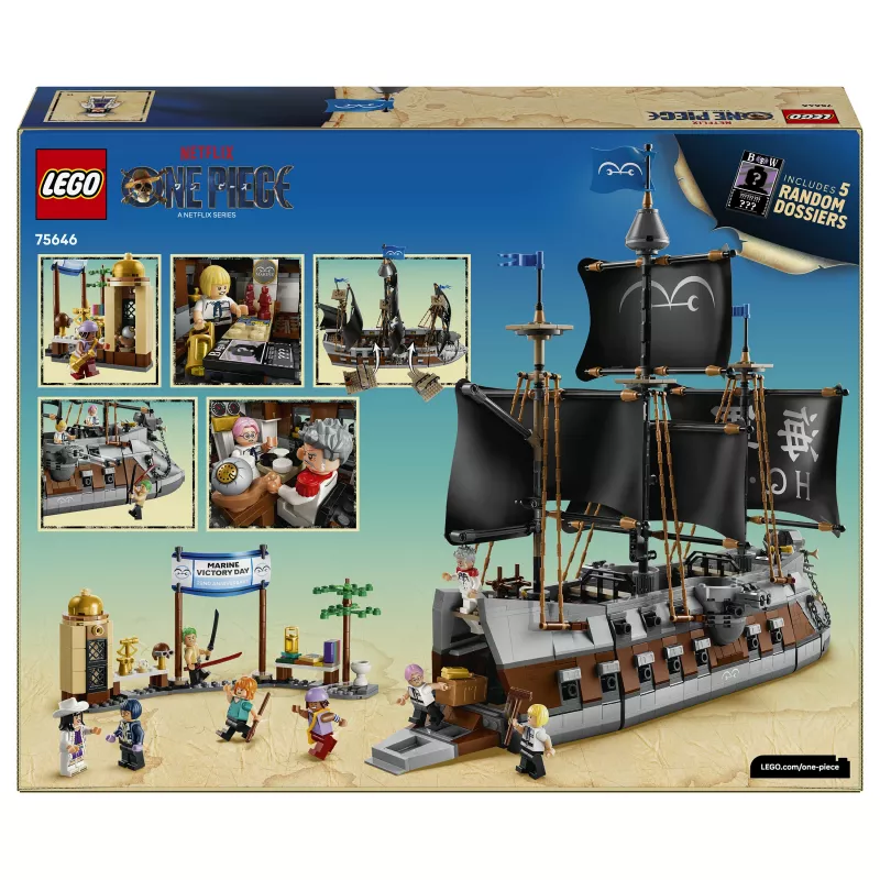 LEGO One Piece 75646 Garpo karinis laivas – statybos rinkinys
