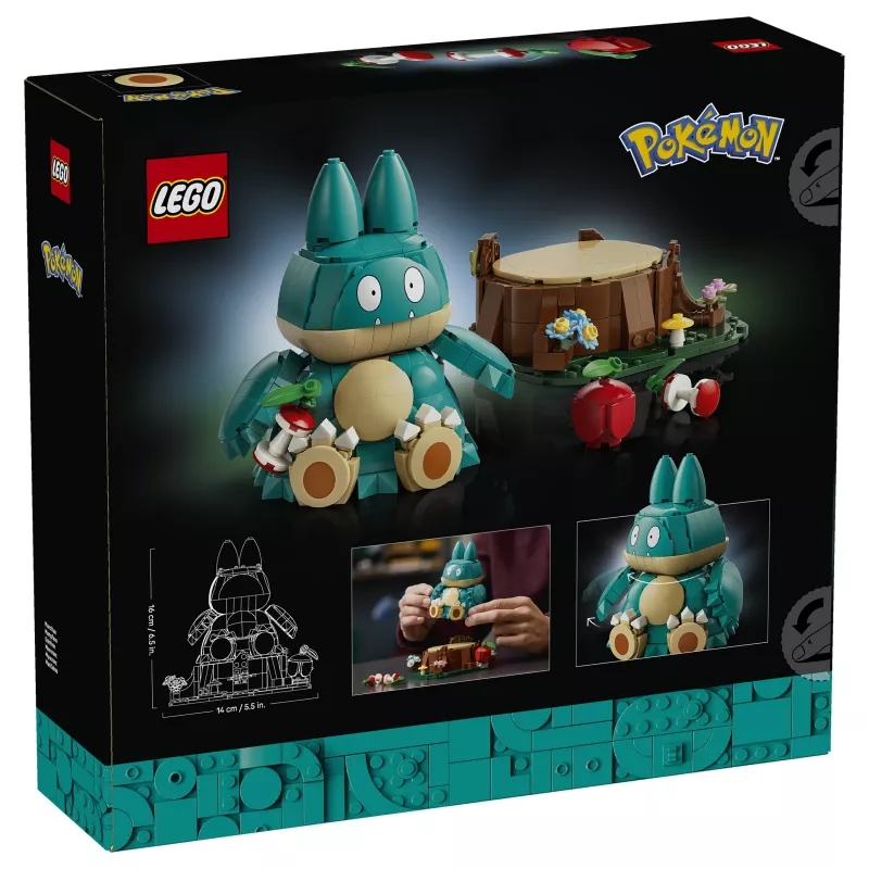 LEGO Pokémon 72150 Munchlax Statybinė Figūrėlė (823 dalys, nuo 10 metų)