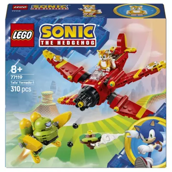LEGO Sonic the Hedgehog 77119 Tails ir Tornado-1