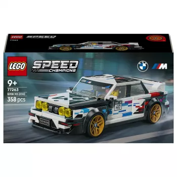 LEGO Speed Champions 77263 BMW M3 (E30) lenktyninio automobilio konstravimo rinkinys