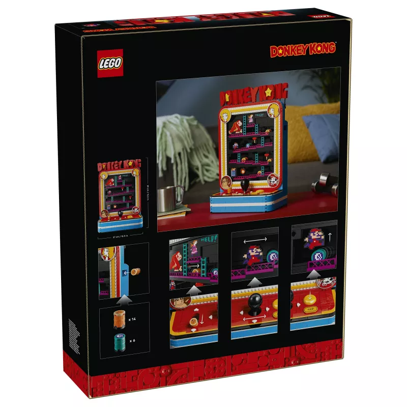 LEGO Super Mario 72051 Donkey Kong Arcade Machine Statybinis Rinkinys