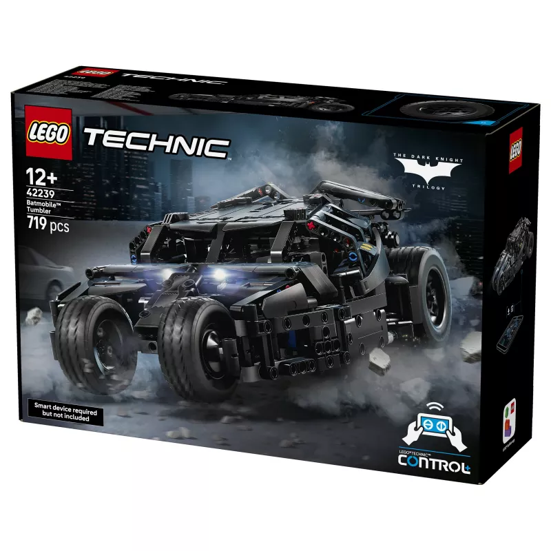 LEGO Technic 42239 Batmobile Tumbler – 1360 dalių pažangus konstravimo rinkinys