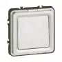 Legrand Soliroc 077811 universalus įjungimo/išjungimo ir perjungimo jungiklis, 1 poliaus, 10AX, 250V, IP55, IK10, pilkas