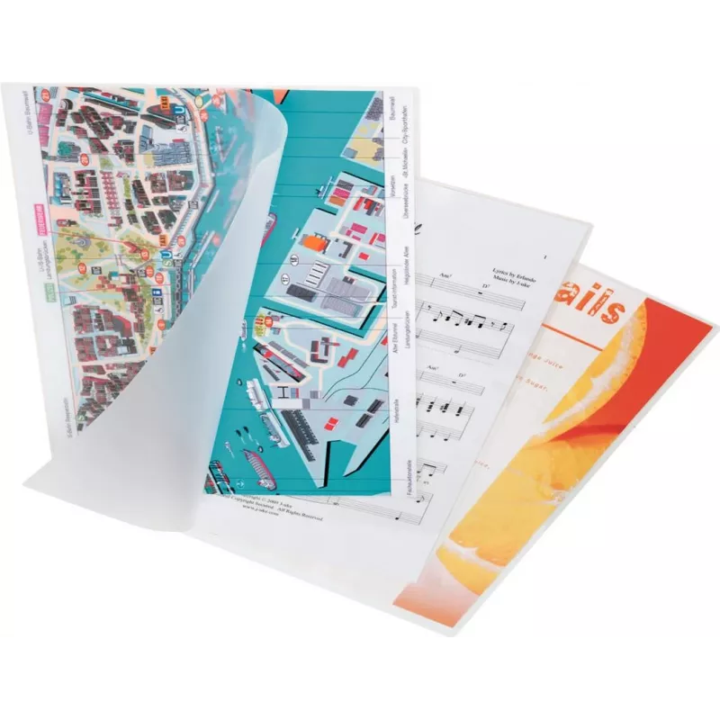 Leitz A4 laminavimo plėvelės, 80 mikronų, blizgios, 100 vnt., nesikemšančios UDT 7430-00-02
