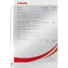 LEITZ Esselte Standartinis dokumentų įmautė A4, polipropilenas, skaidri, 0,06 mm, atidaroma iš viršaus, dokumentams saugi, daugiaaukštė perforacija, sustiprintas kraštas, 100 vnt. pakelis (925008)