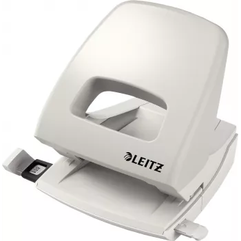 LEITZ Nexxt 5005 metalinis perforatorius, 25 lapų talpa, pilkas 5005-00-85