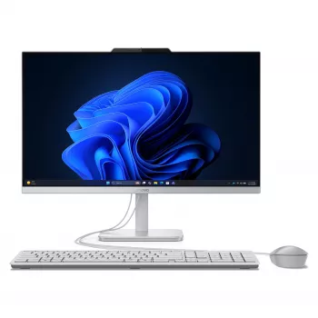 Lenovo IdeaCentre A105 All-in-One PC, 23.8 col. FHD IPS, AMD Ryzen 5, 16GB DDR4, 512GB SSD, Windows 11 Home, Raven Black