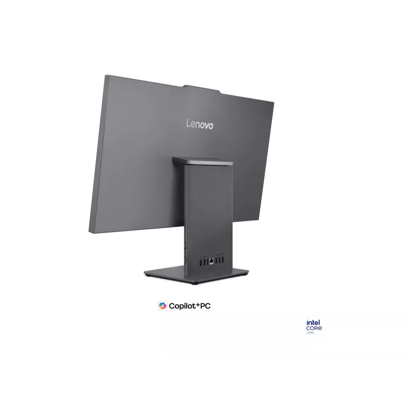 Lenovo IdeaCentre AIO 27IPH11 All-in-One stalinis kompiuteris, 27 col. QHD, Intel Core Ultra 7 355, 32GB LPDDR5X, 1TB SSD, Intel Graphics, Windows 11 Home, pilka (Luna Grey), angliška klaviatūra, 2 metų garantija