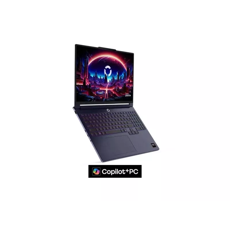 Nešiojamas žaidimų kompiuteris Lenovo Legion 7 16AGP11, 16 inch WQXGA, AMD Ryzen AI 9 HX 470, 32GB LPDDR5X, 1TB NVMe SSD, NVIDIA GeForce RTX 5070 12GB, Windows 11 Home, angliška apšviesta klaviatūra, Nebula, 2 metų garantija