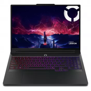 Lenovo Legion Pro 7 16AFR10H 83RU001GGE nešiojamas kompiuteris, 16 colių WQXGA OLED 240Hz, AMD Ryzen 9 9955HX3D, 32GB DDR5, 1TB SSD, GeForce RTX 5070 Ti 12GB, Windows 11 Home, vokiška klaviatūra