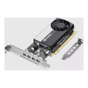 Lenovo NVIDIA T400E 4GB GDDR6 vaizdo plokštė su 4x mini-DisplayPort, žemo profilio