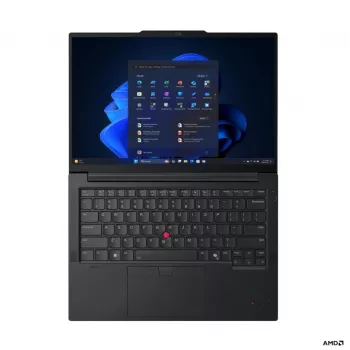 Lenovo ThinkPad E14 G8 AMD 14 colio WUXGA IPS nešiojamasis kompiuteris, AMD Ryzen AI 5 330, 16 GB DDR5 RAM, 512 GB SSD, Radeon Graphics, Windows 11 Pro, juodos spalvos, nordiška klaviatūra
