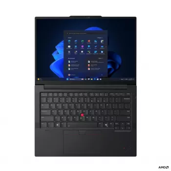 Lenovo ThinkPad E14 G8 AMD 14 colių WUXGA IPS nešiojamasis kompiuteris - AMD Ryzen AI 5 330, 16GB DDR5, 512GB SSD, Radeon 820M, Windows 11 Pro, juoda