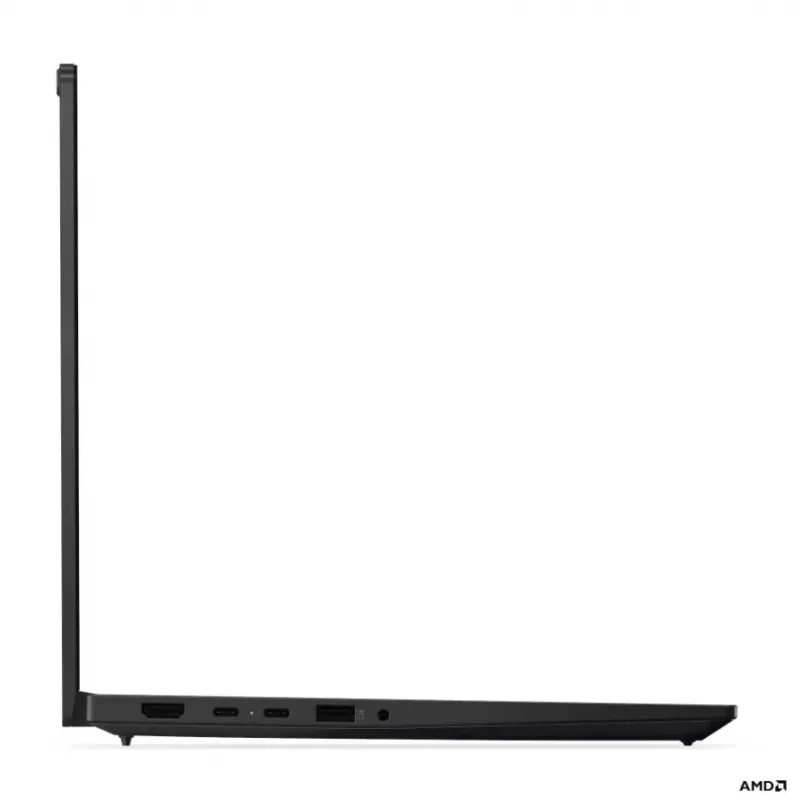 Lenovo ThinkPad E14 G8 AMD 14 colių WUXGA IPS nešiojamasis kompiuteris - AMD Ryzen AI 5 330, 16GB DDR5, 512GB SSD, Radeon 820M, Windows 11 Pro, juoda